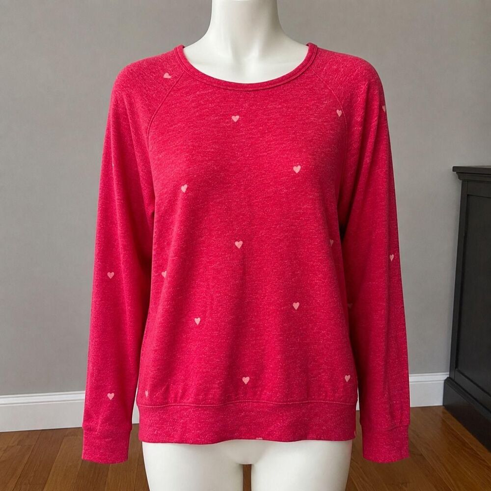 Buffalo-david-bitton Women's Red and Pink Jumper